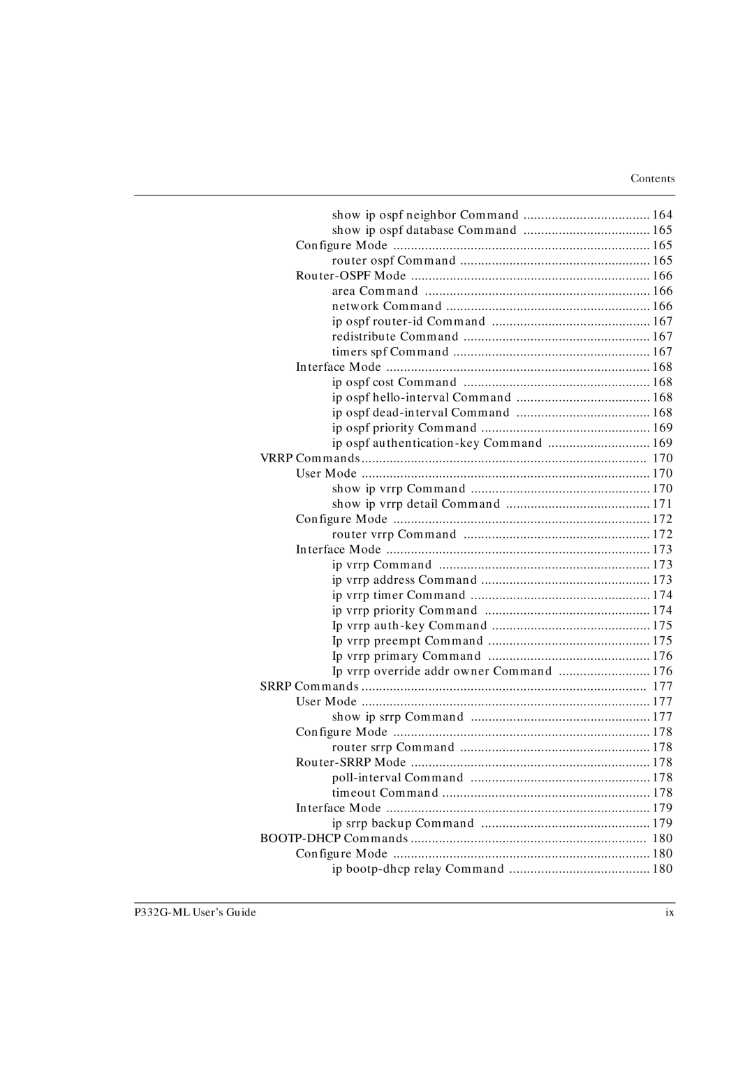 Avaya P332G-ML manual Contents 