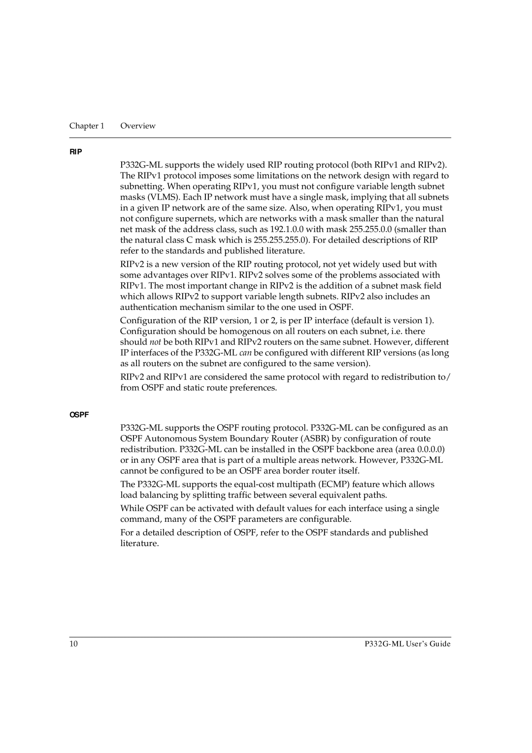 Avaya P332G-ML manual Rip 