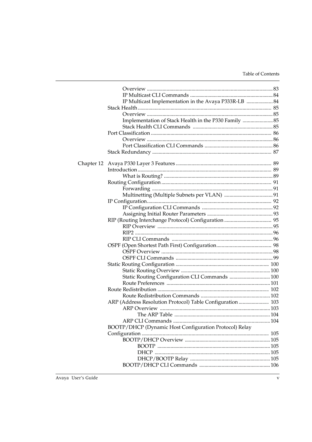 Avaya P333R-LB manual Bootp 