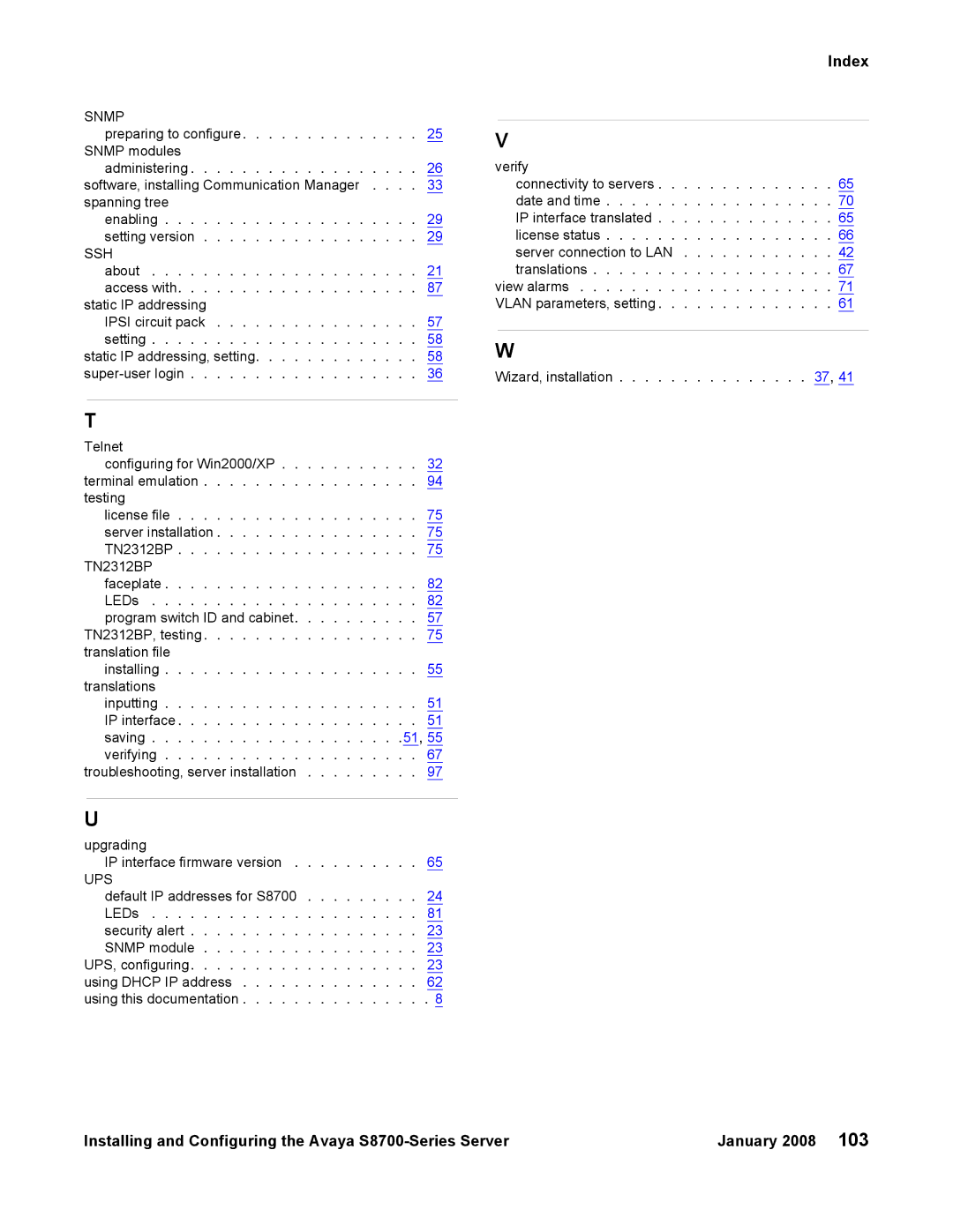 Avaya S8700 manual Preparing to configure 