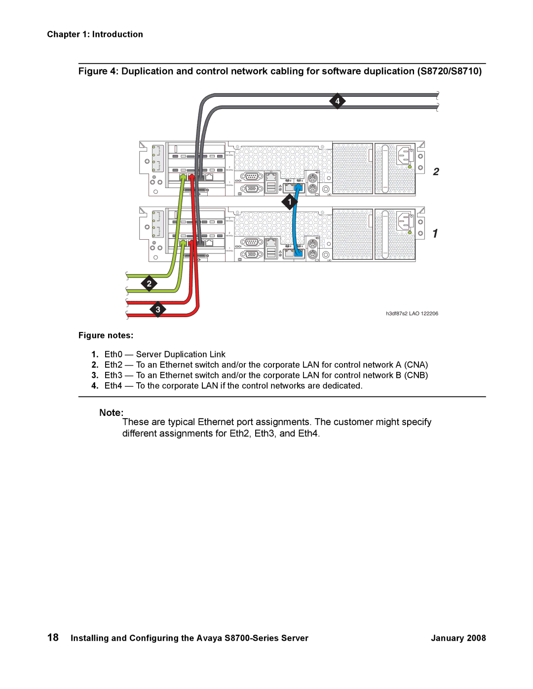 Avaya S8700 manual H3df87s2 LAO 