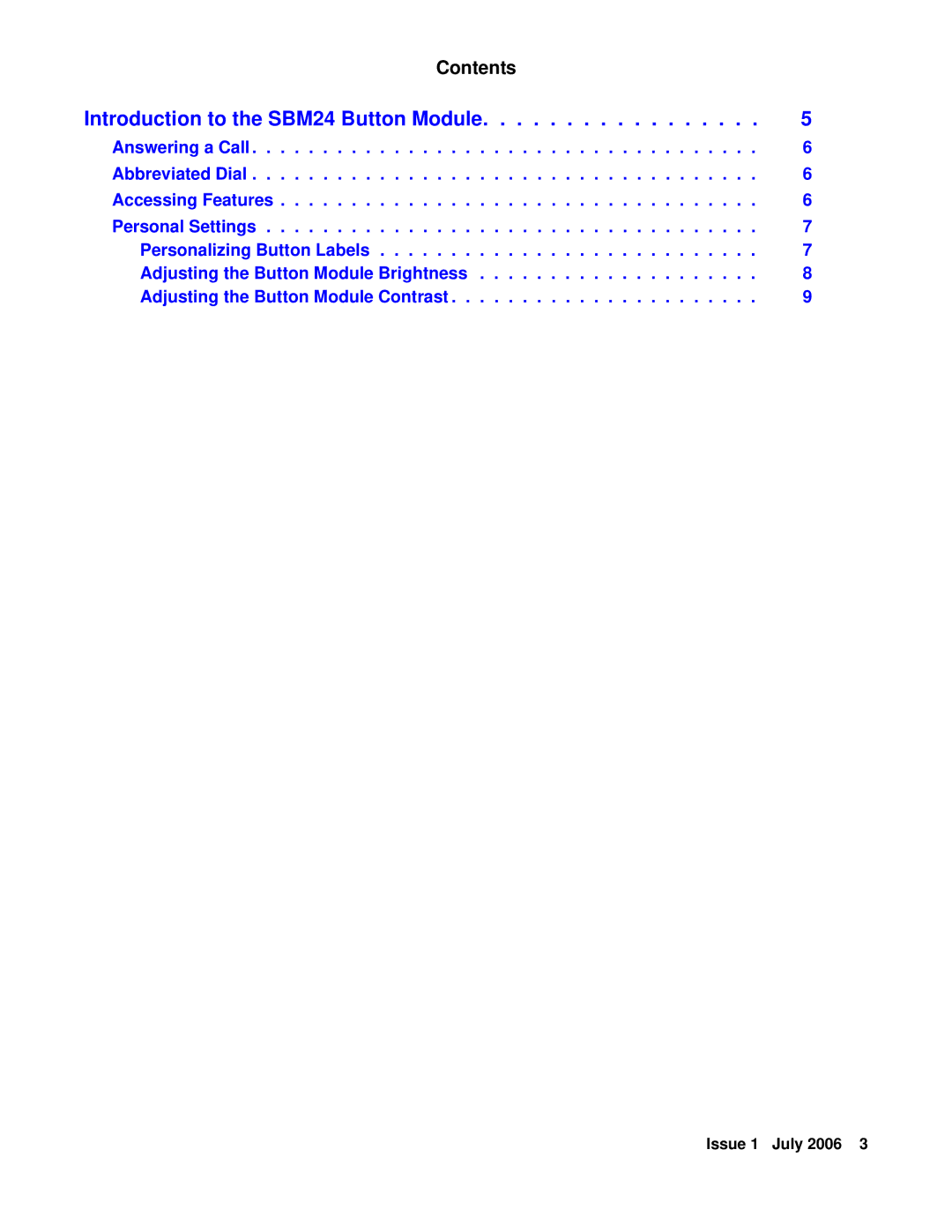 Avaya 16-300701 manual Introduction to the SBM24 Button Module 