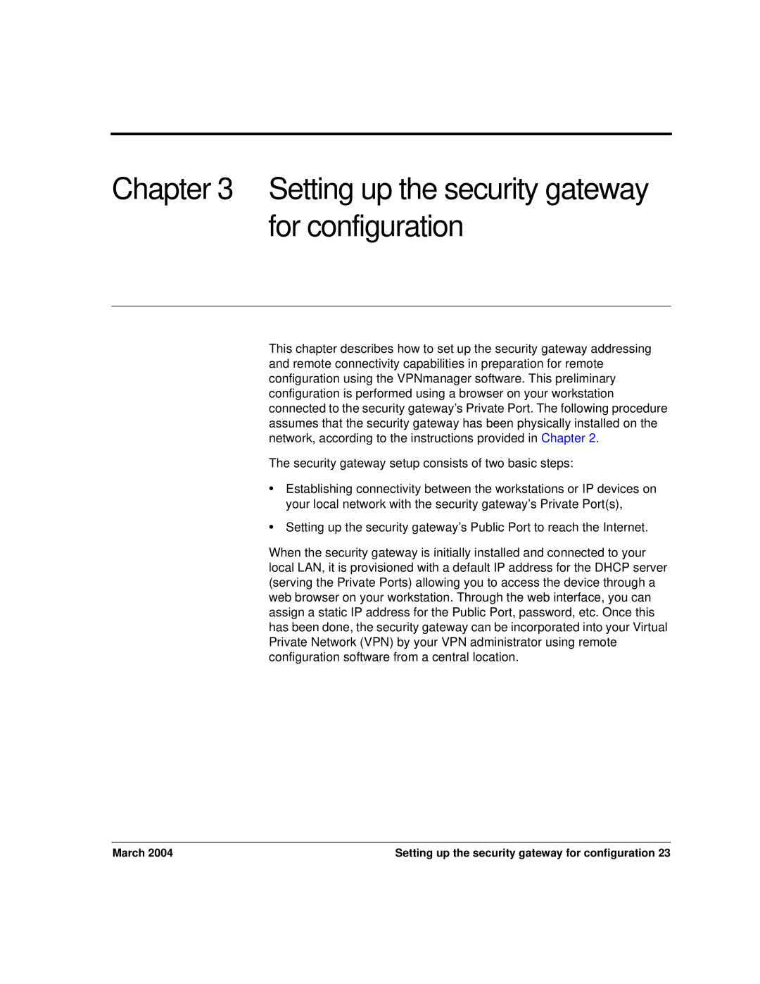 Avaya SG200, SG5X manual Setting up the security gateway for configuration 