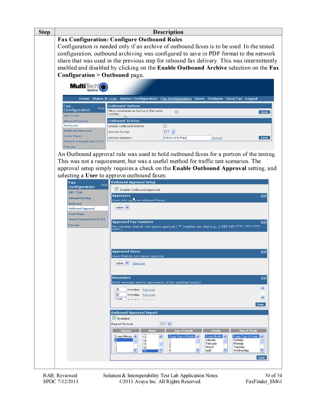 Avaya SM61 manual 