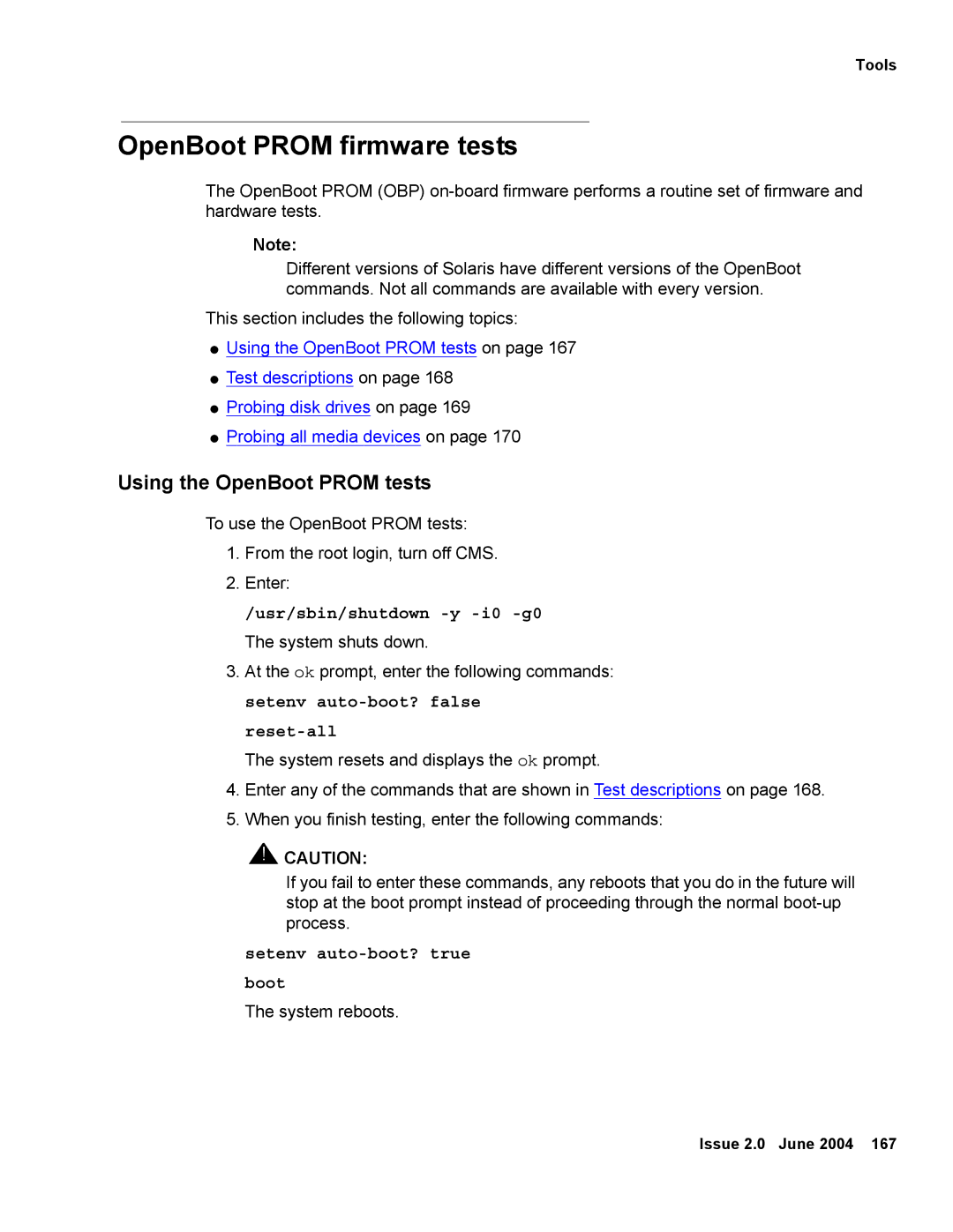 Avaya V880 manual OpenBoot Prom firmware tests, Using the OpenBoot Prom tests, Reset-all 