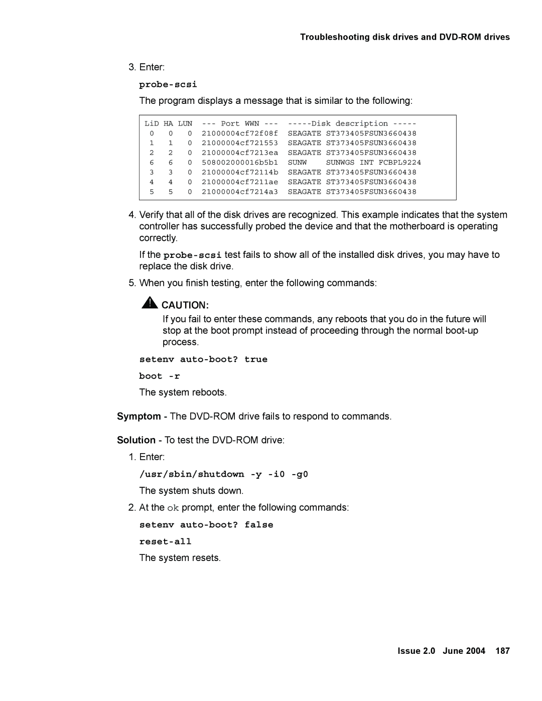 Avaya V880 manual Troubleshooting disk drives and DVD-ROM drives 