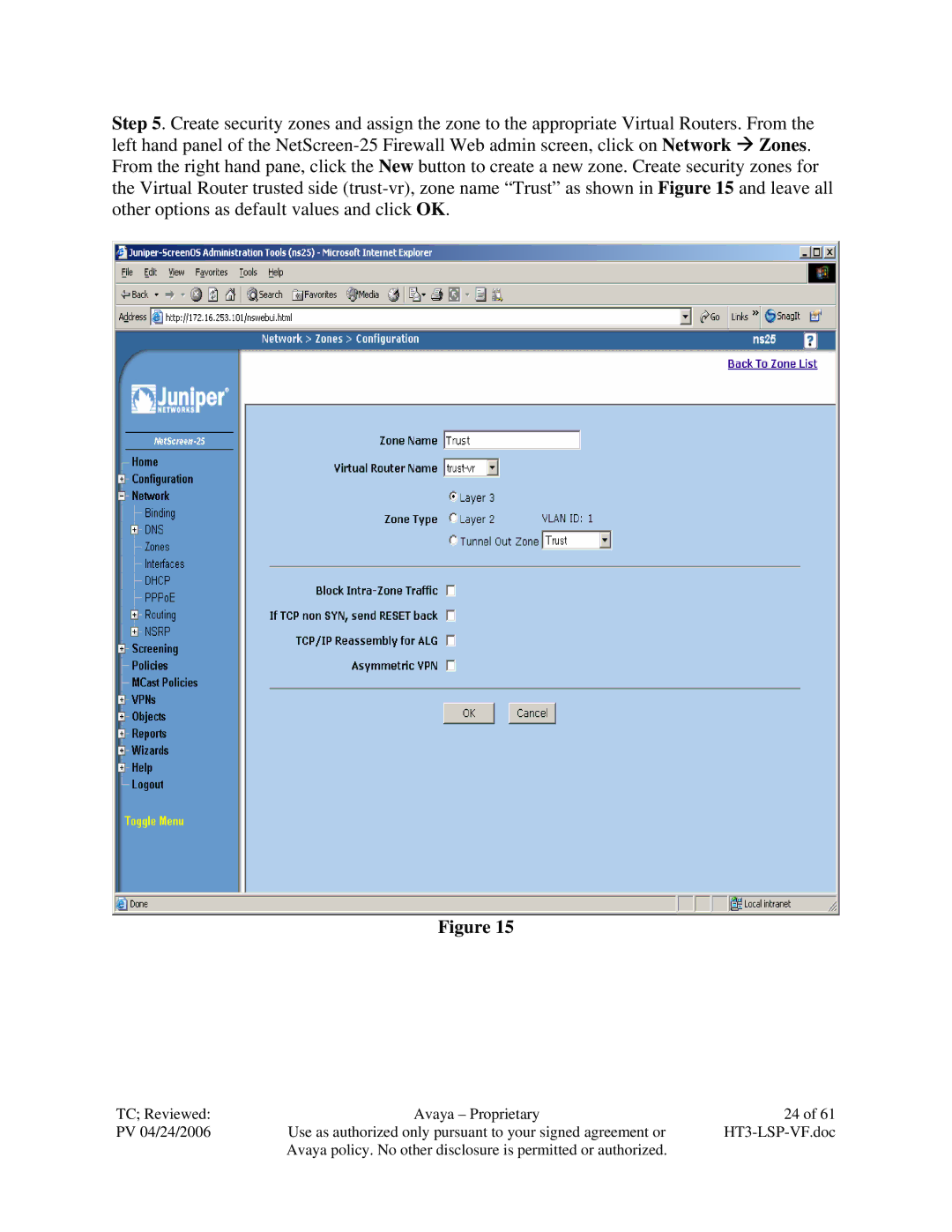 Avaya VF 3000 manual TC Reviewed Avaya Proprietary PV 04/24/2006 