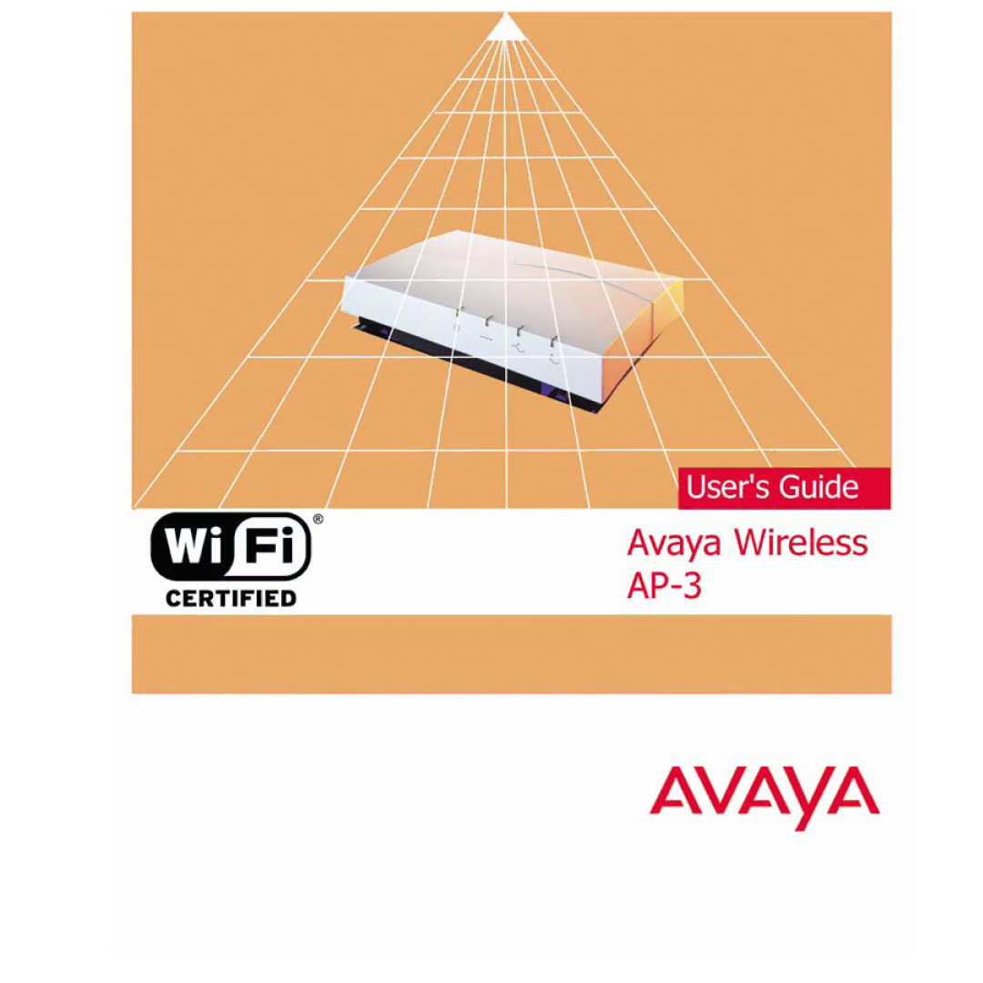 Avaya Wireless AP-3 manual 