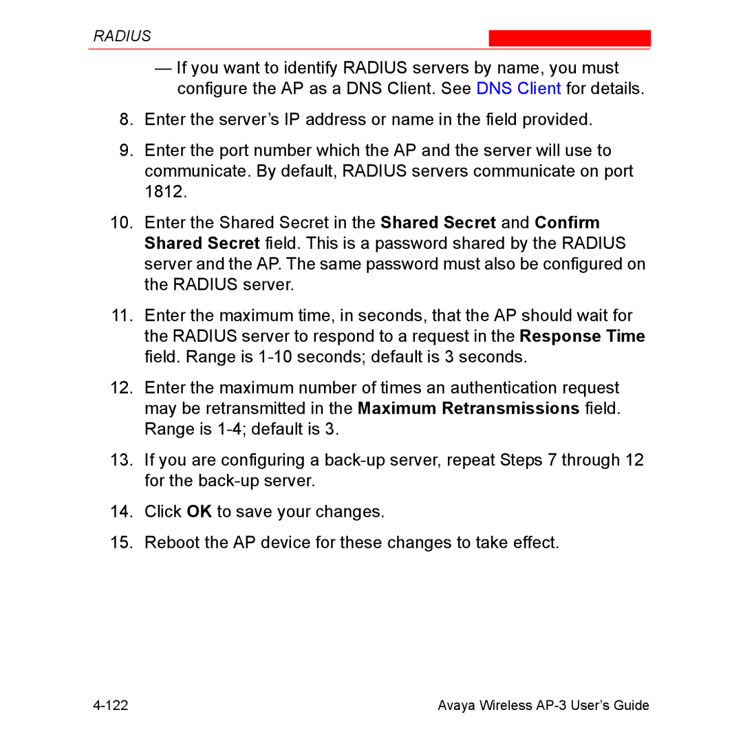 Avaya manual Avaya Wireless AP-3 User’s Guide 