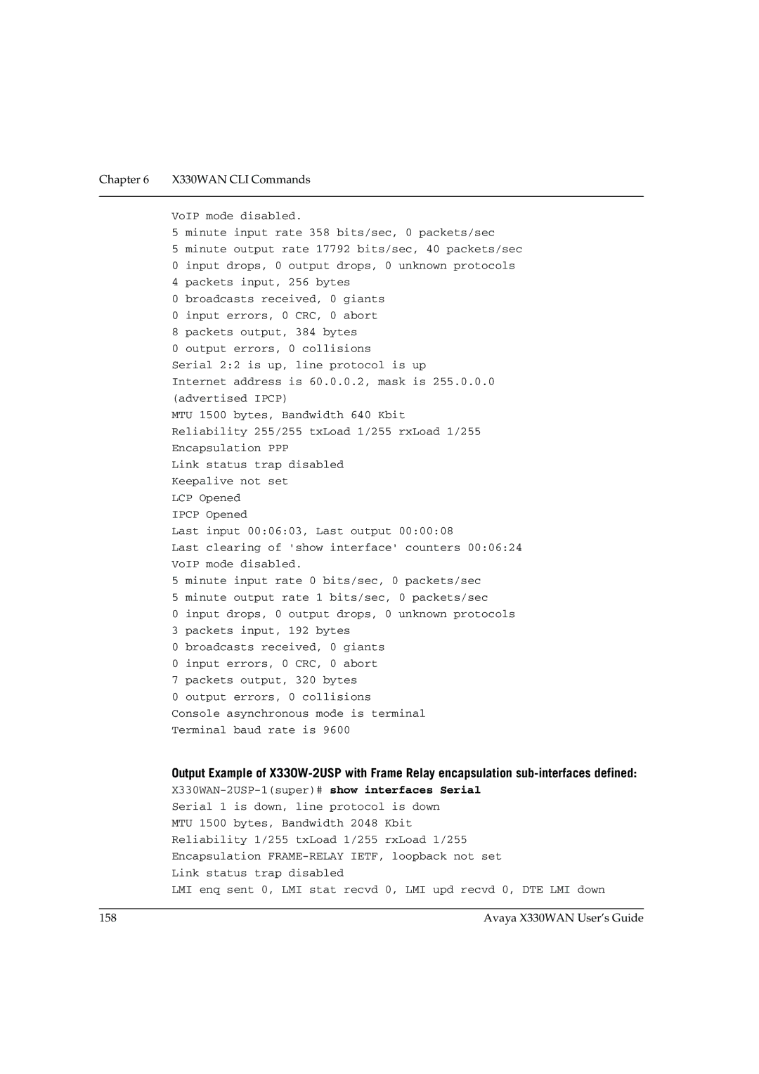 Avaya manual Avaya X330WAN User’s Guide 