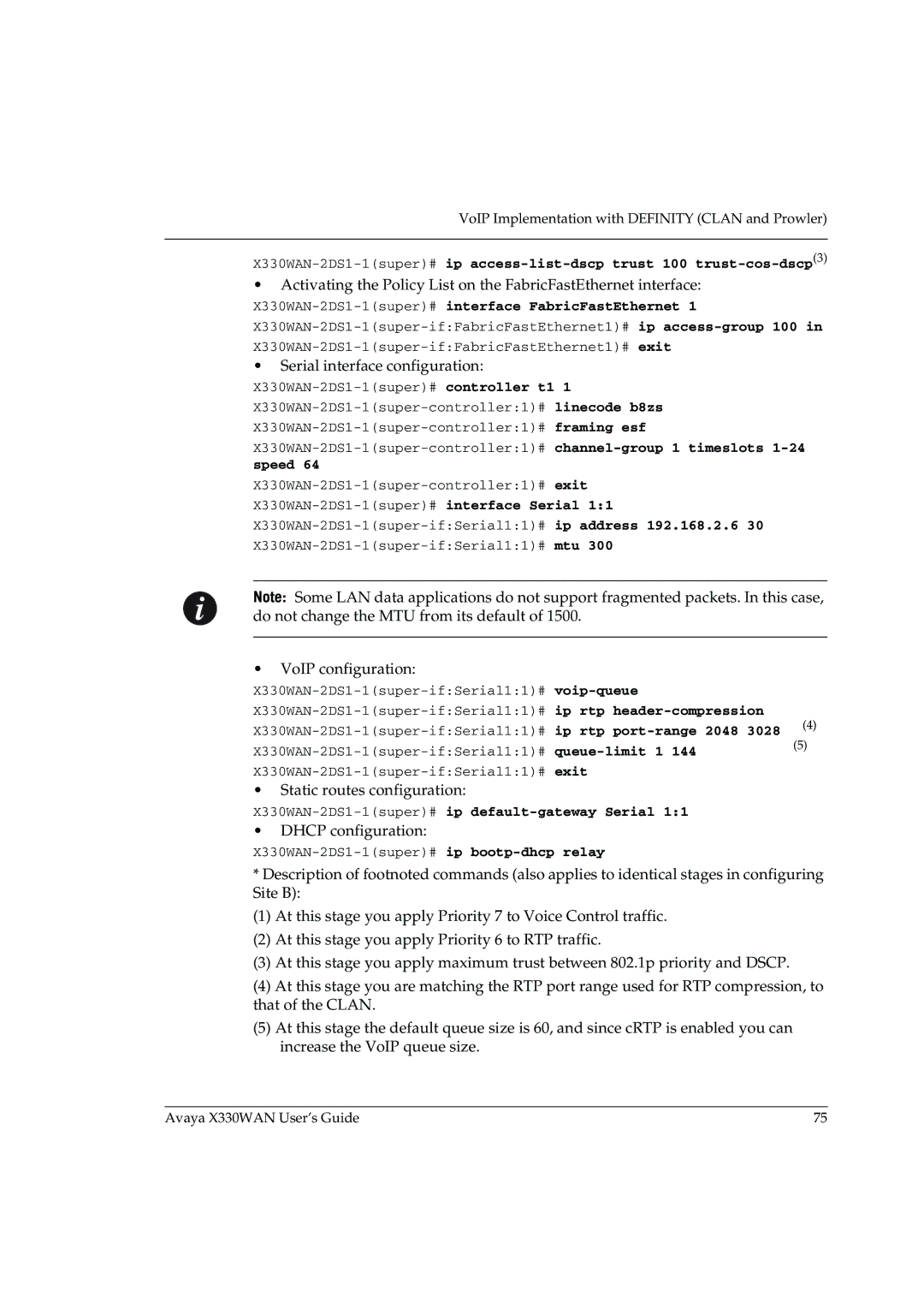 Avaya manual Speed, X330WAN-2DS1-1super#ip default-gateway Serial 