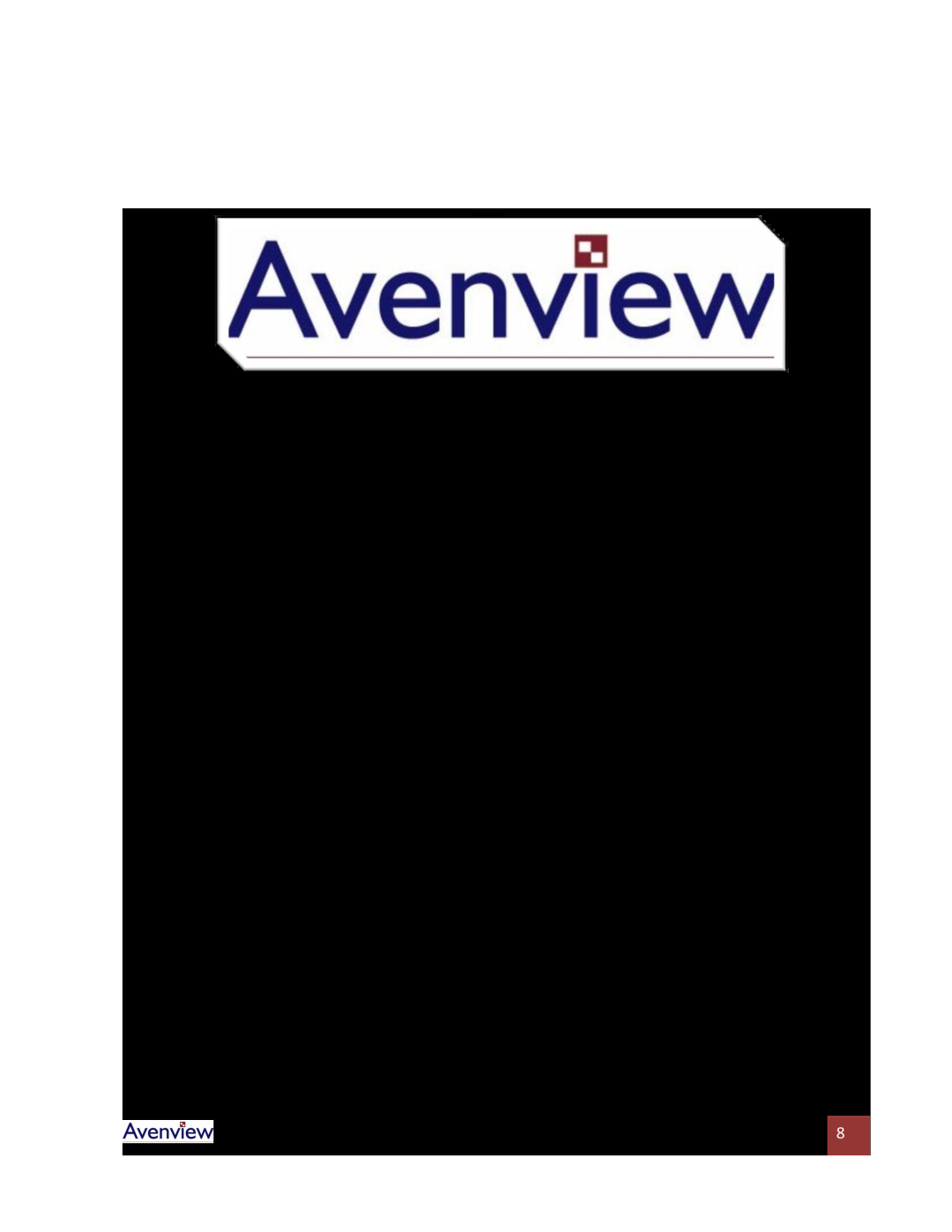 Avenview FO-DVI-DL-330 Series specifications Disclaimer 