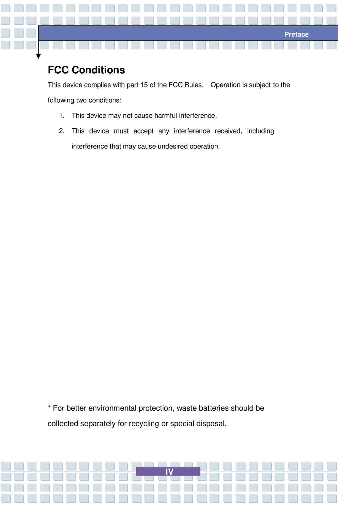 AVERATEC 7100 manual FCC Conditions 