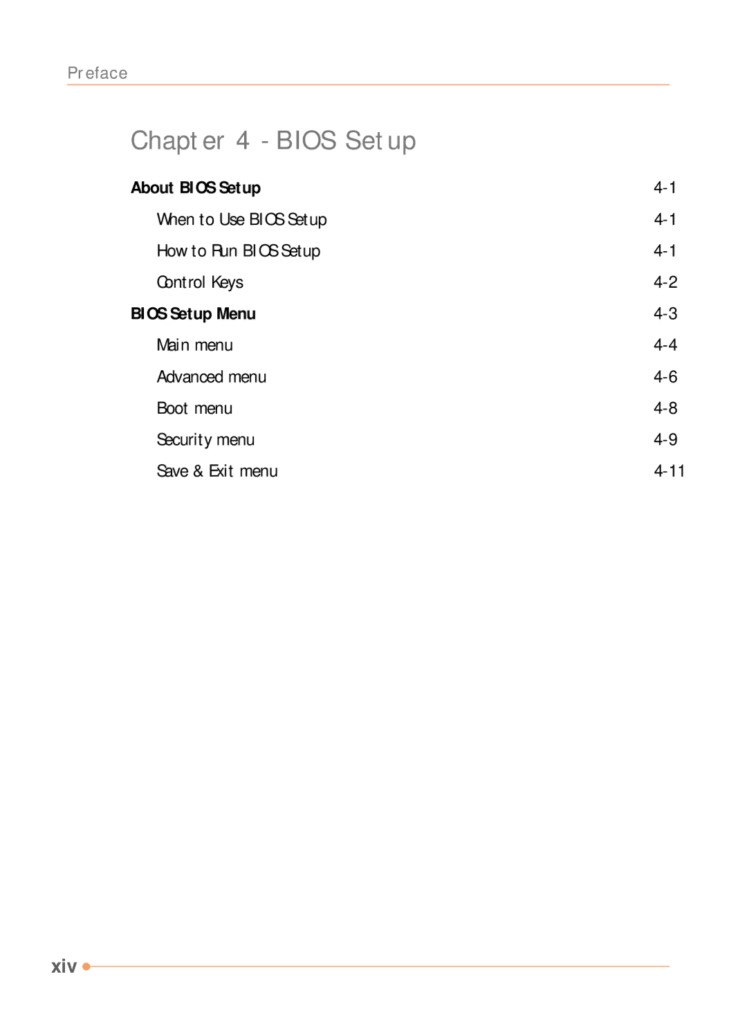 AVERATEC N1000 Series manual About Bios Setup, Bios Setup Menu 