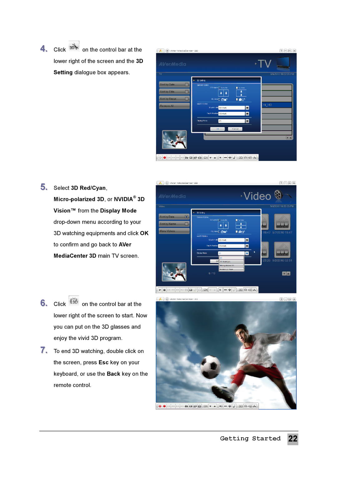 AVerMedia Technologies MTVHDDVRR user manual Getting Started 