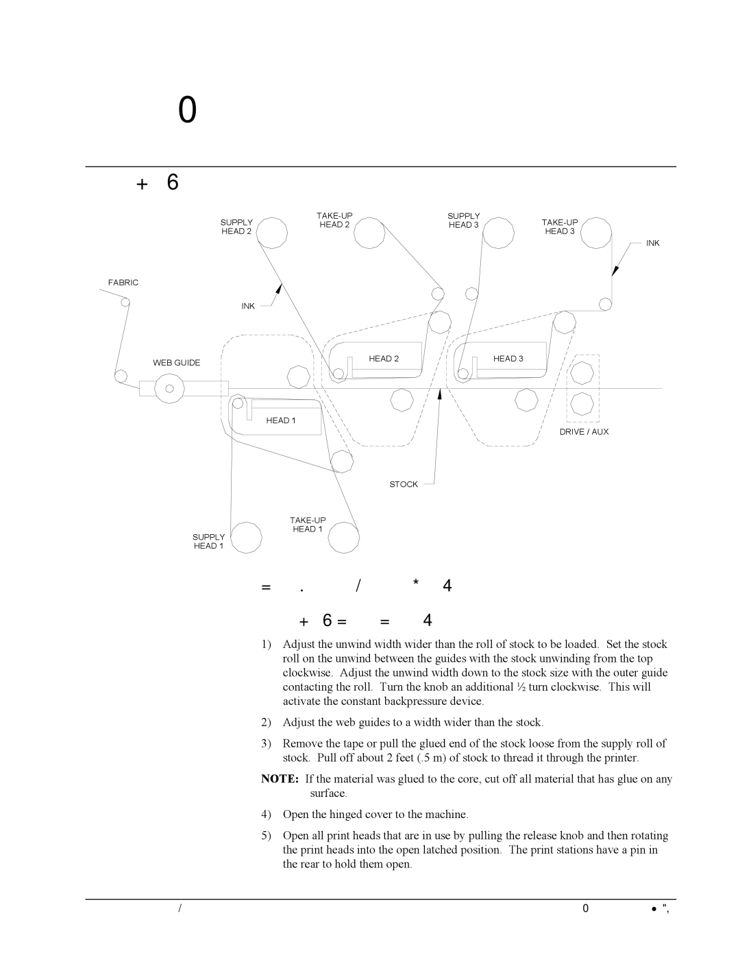 Avery 676 user manual Printer Operation, Loading Stock 