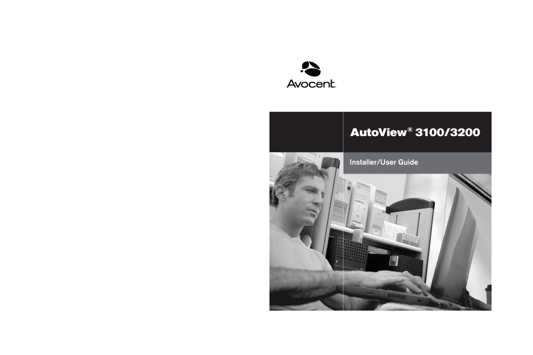 Avocent manual AutoView 3100/3200 