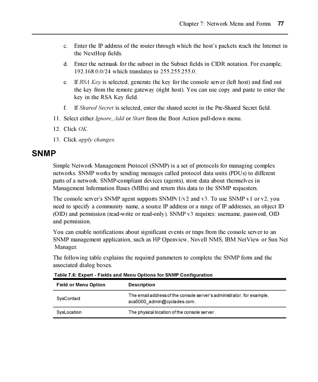 Avocent ACS 5000 manual Description 