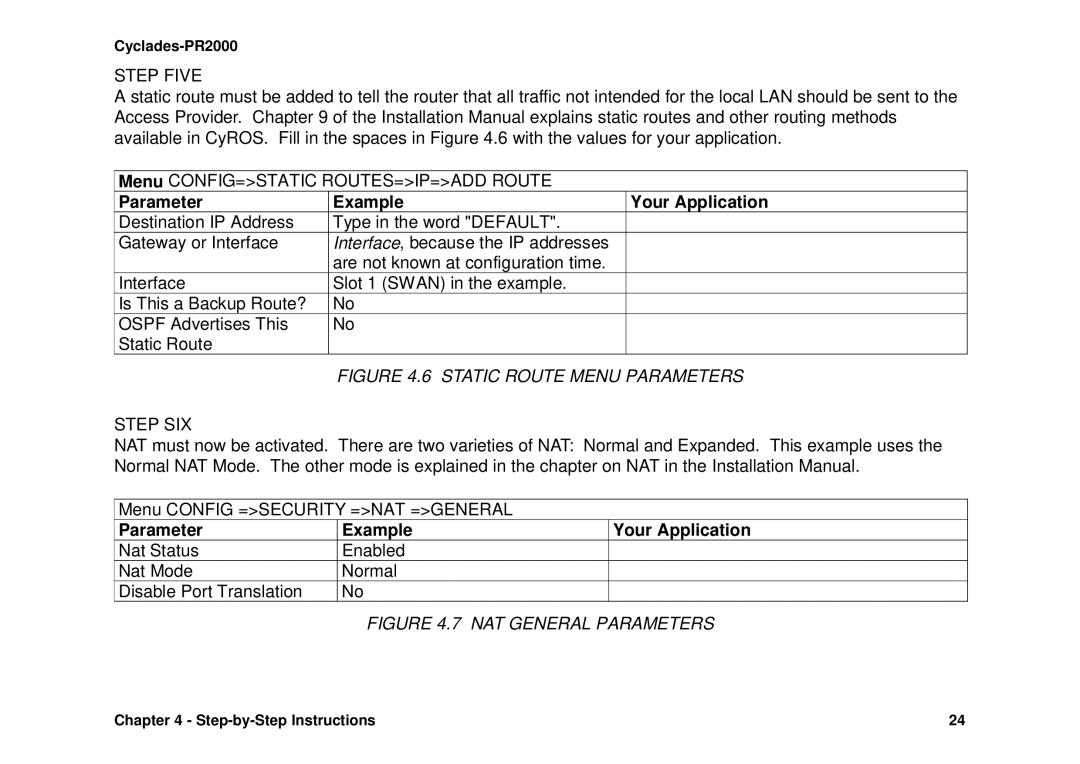 Avocent Cyclades-PR2000 installation manual Step Five, Step SIX 