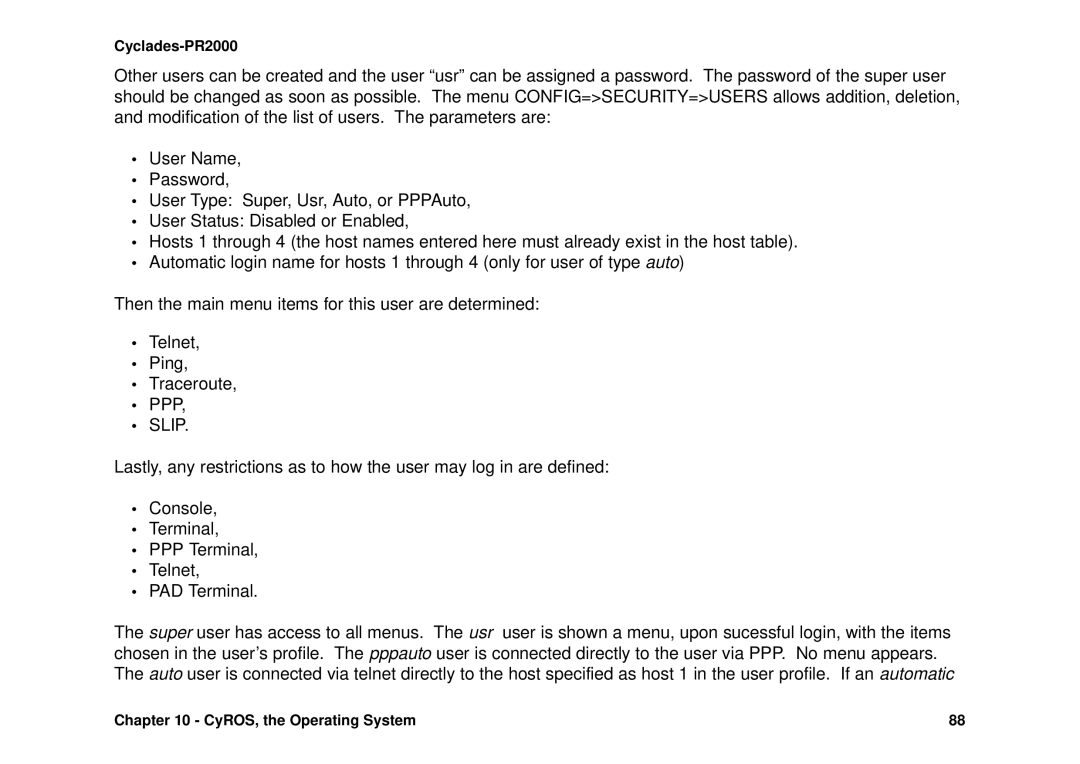 Avocent Cyclades-PR2000 installation manual Slip 