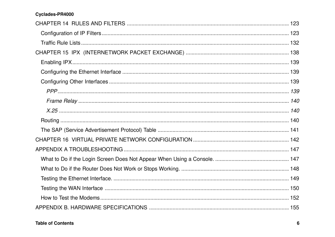 Avocent Cyclades-PR4000 installation manual 139 