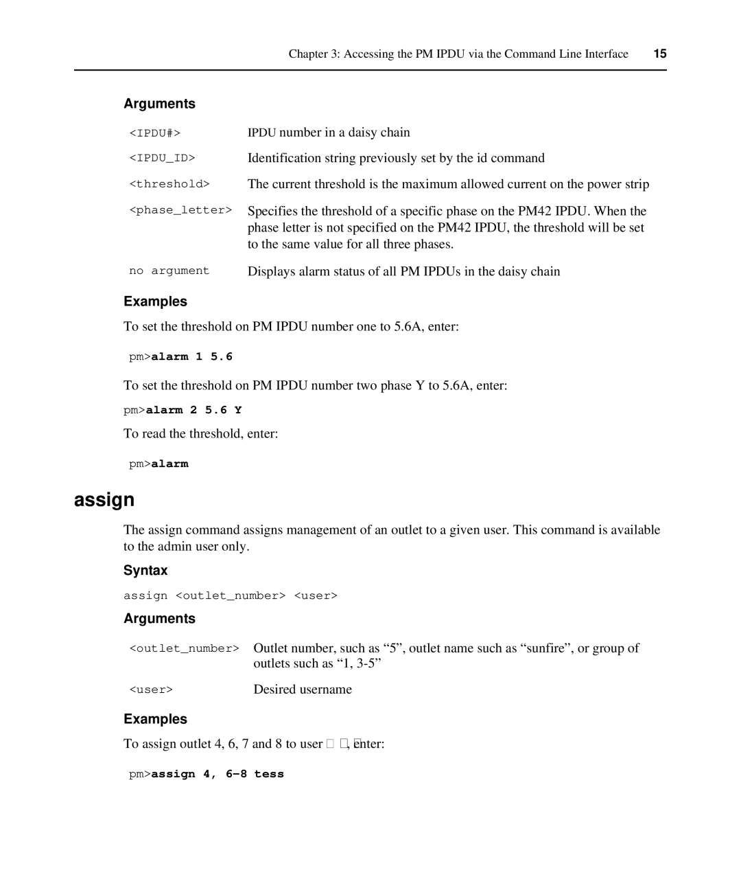 Avocent PM IPDU manual Assign 