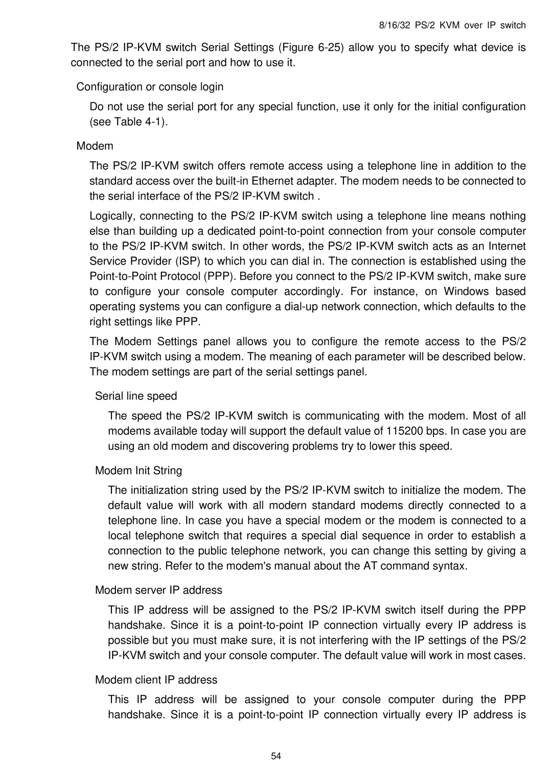 Avocent PS/2 IP user manual 16/32 PS/2 KVM over IP switch 