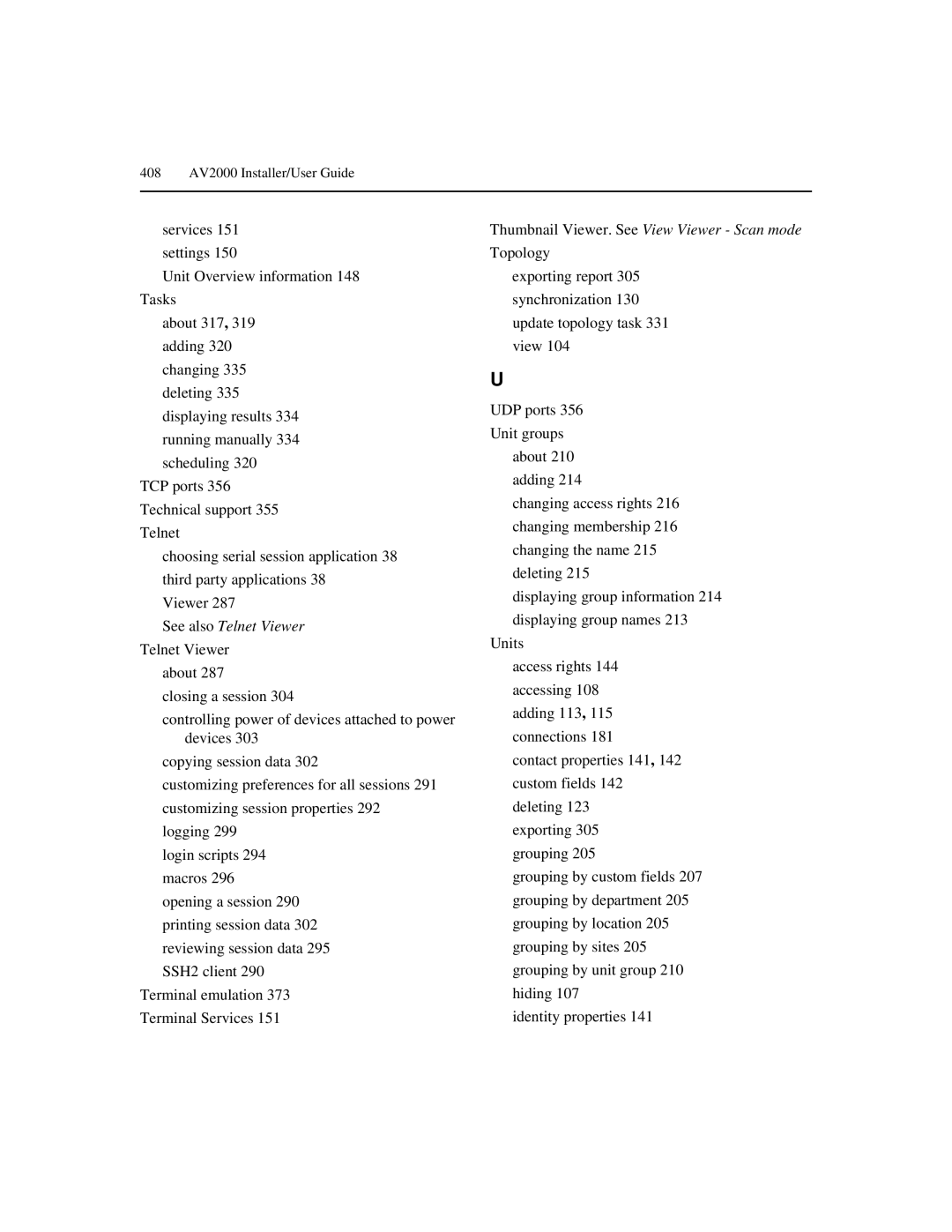 Avocent SPC420 manual See also Telnet Viewer Telnet Viewer 