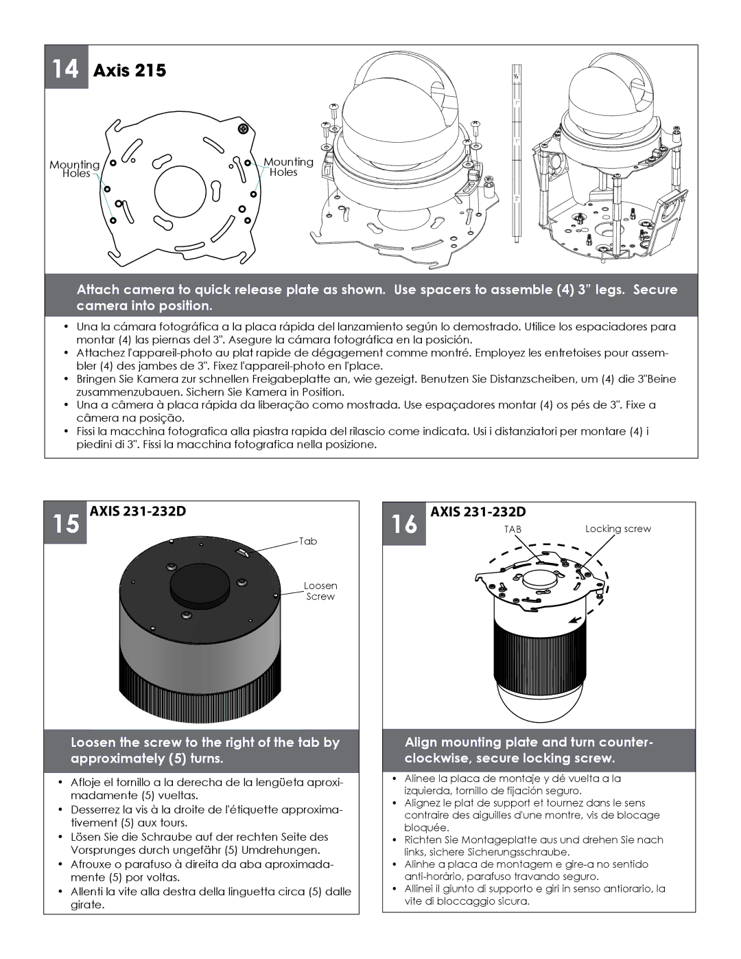 Axis Communications 25734 manual Axis 