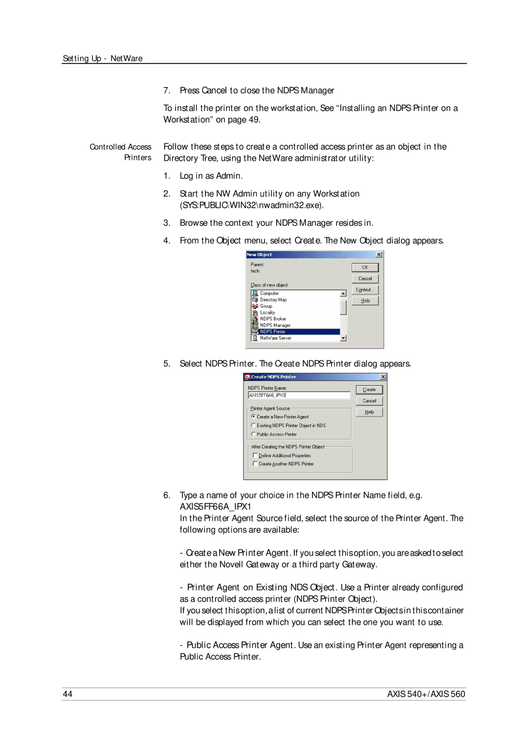 Axis Communications 540+, 560 user manual Log in as Admin, AXIS5FF66AIPX1 