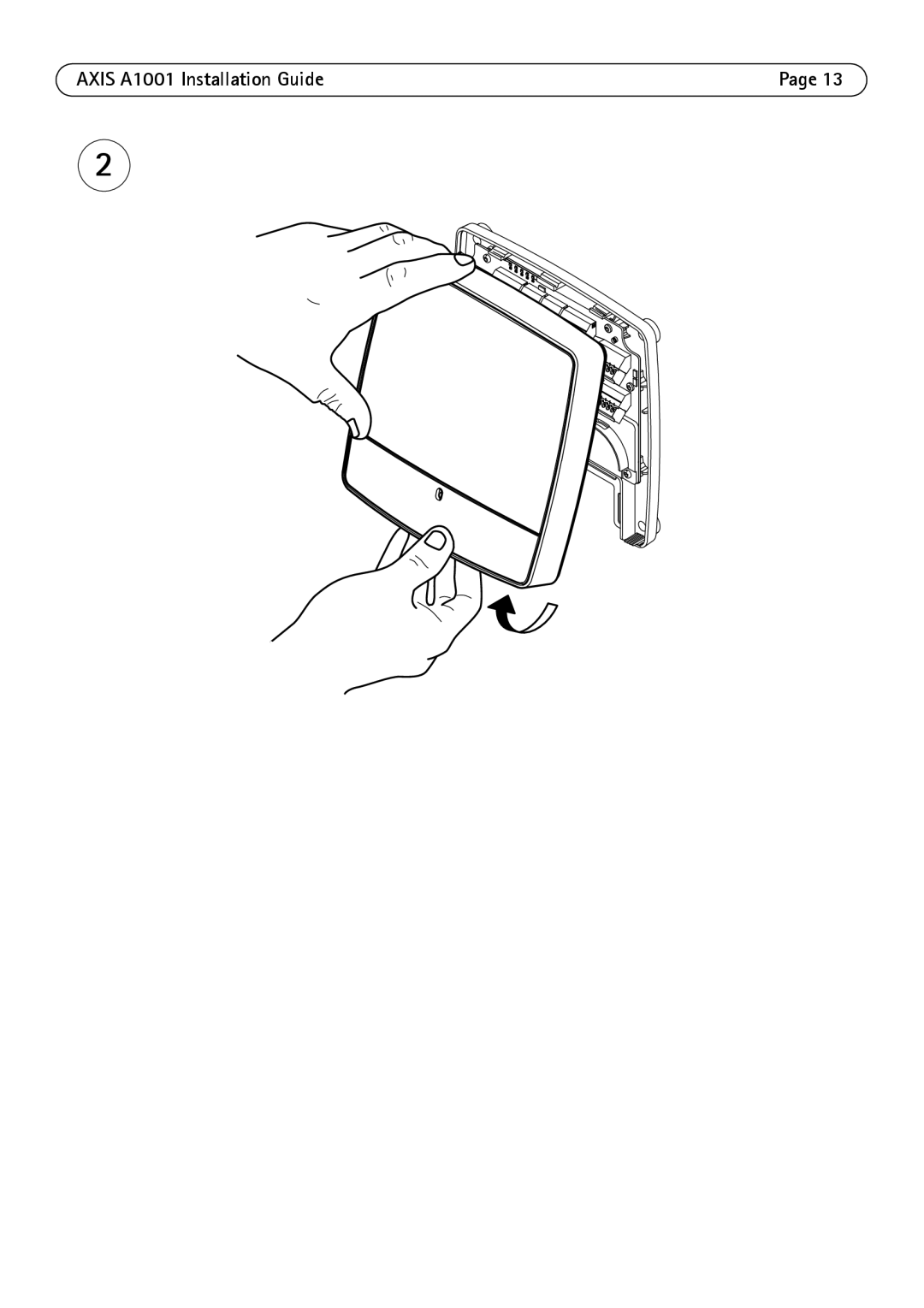 Axis Communications AXIS A1001 manual Axis A1001 Installation Guide 