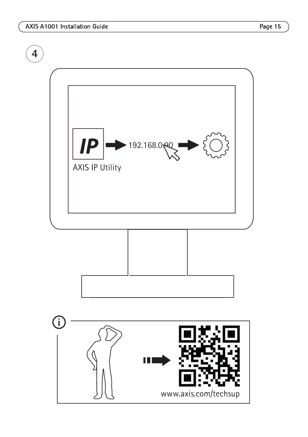 Axis Communications AXIS A1001 manual Axis IP Utility 