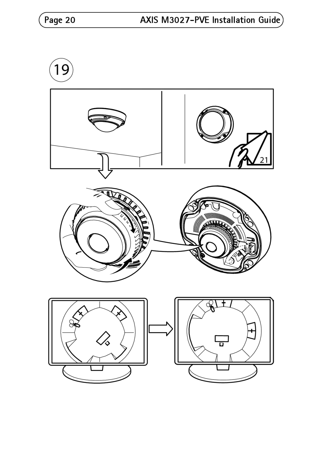 Axis Communications axis network camera manual Axis M3027-PVE Installation Guide 