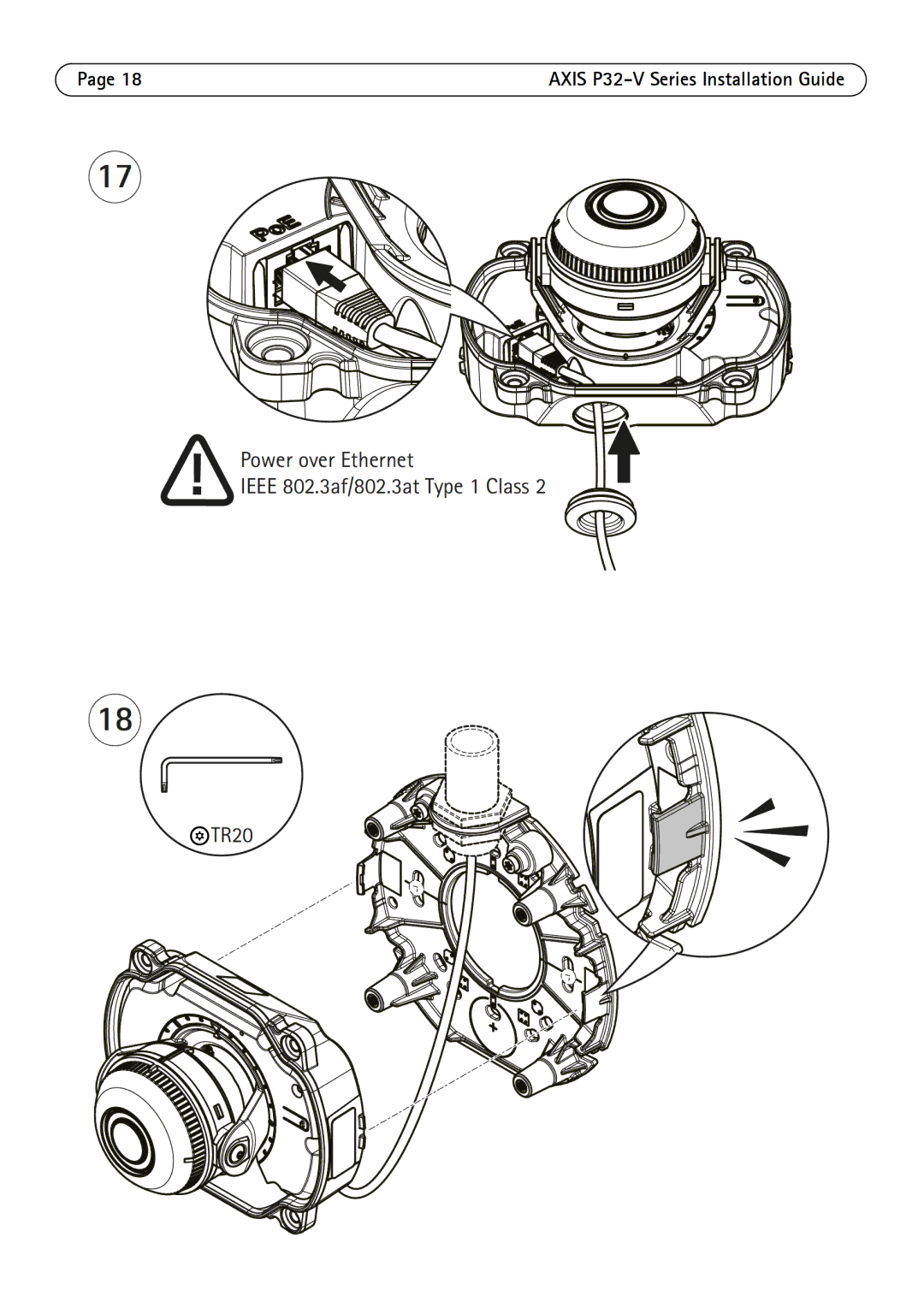 Axis Communications AXIS P32-V, AXIS P3214-V, AXIS P3215-V manual 