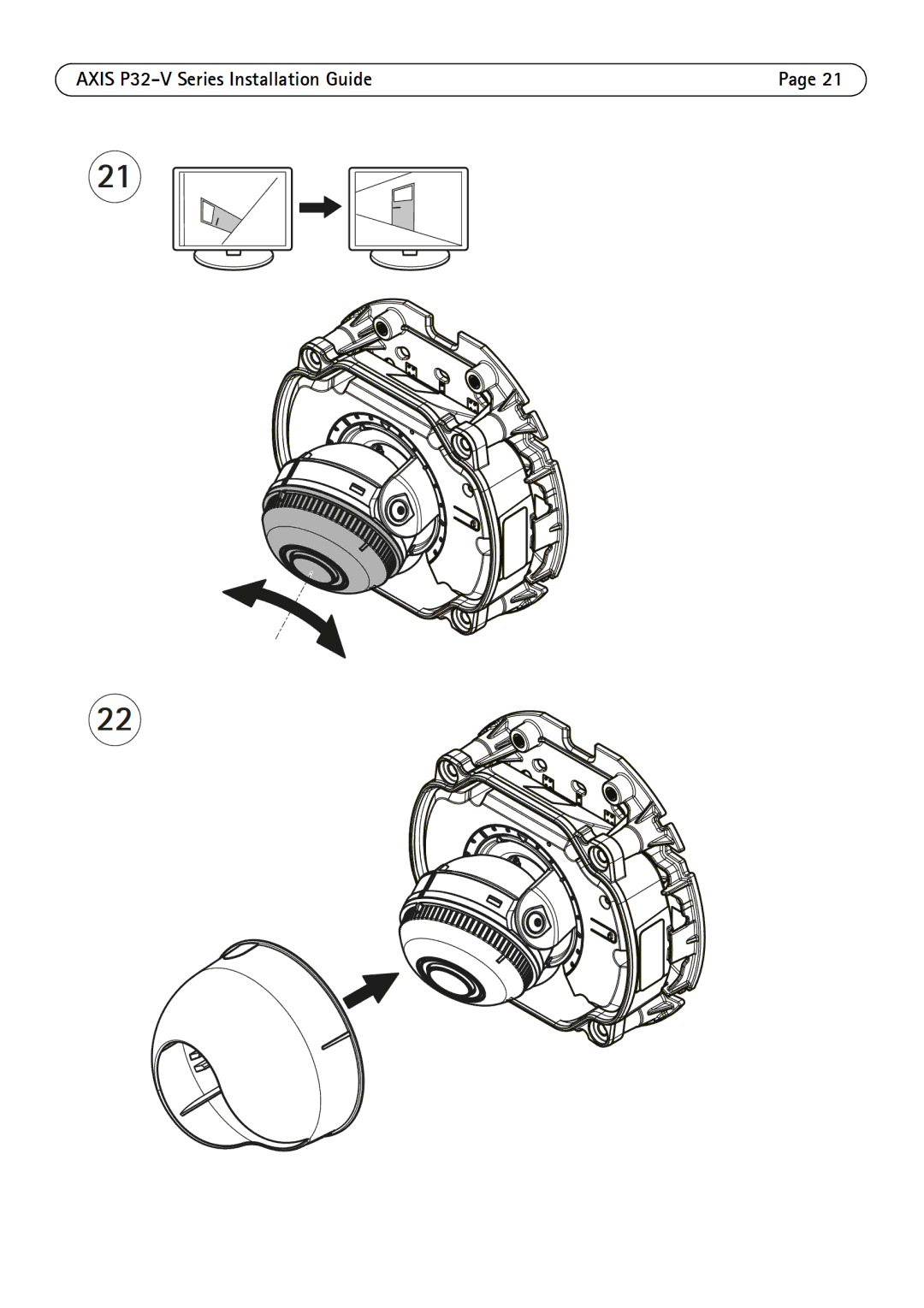 Axis Communications AXIS P32-V, AXIS P3214-V, AXIS P3215-V manual 