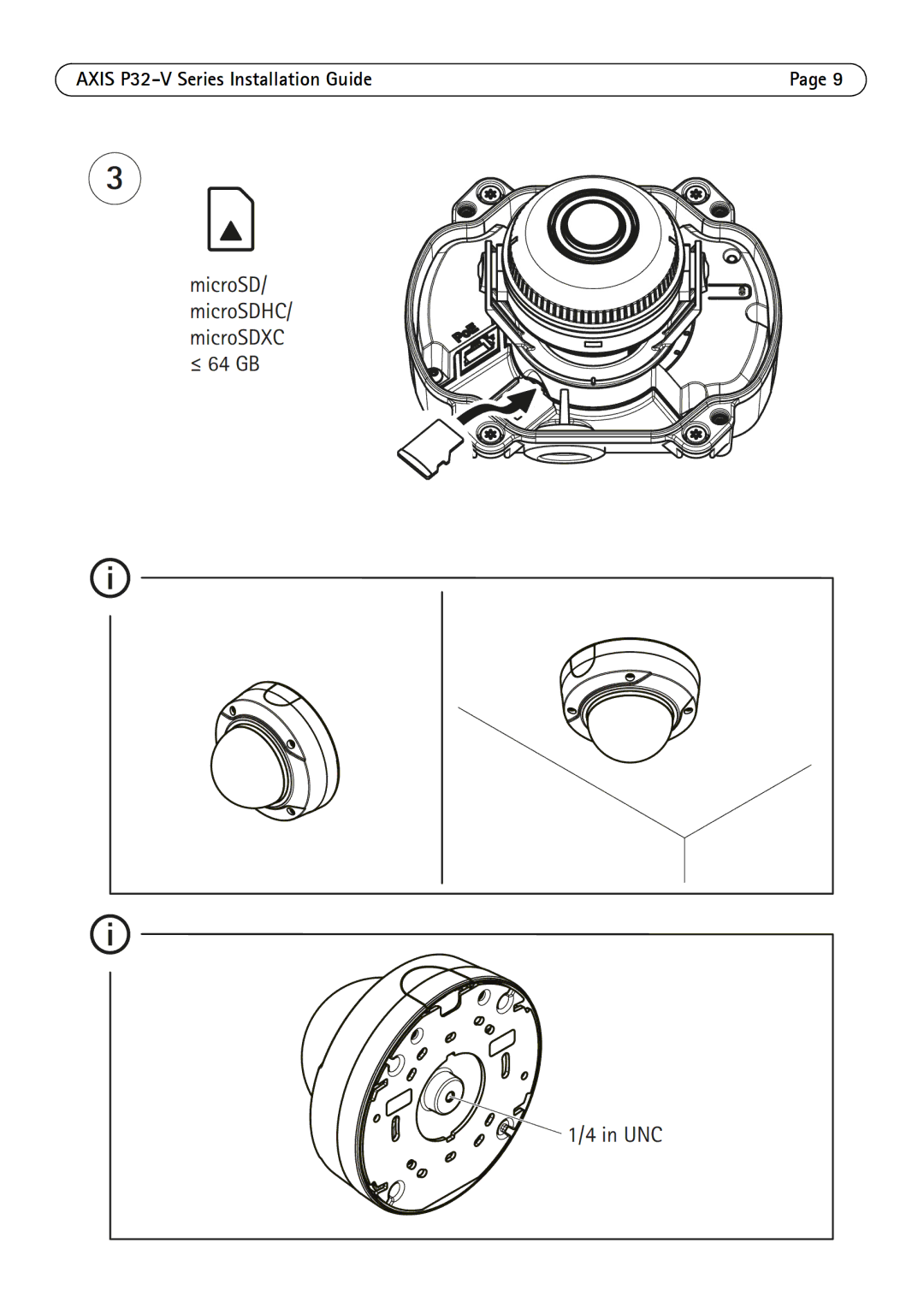 Axis Communications AXIS P32-V, AXIS P3214-V, AXIS P3215-V manual 