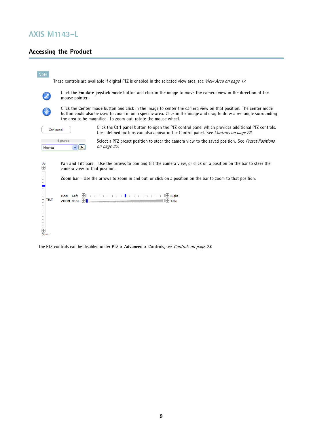 Axis Communications axis user manual Axis M1143-L 