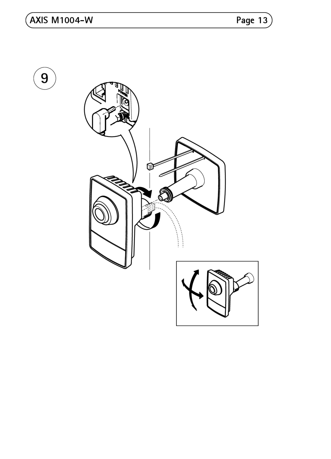 Axis Communications manual Axis M1004-W 