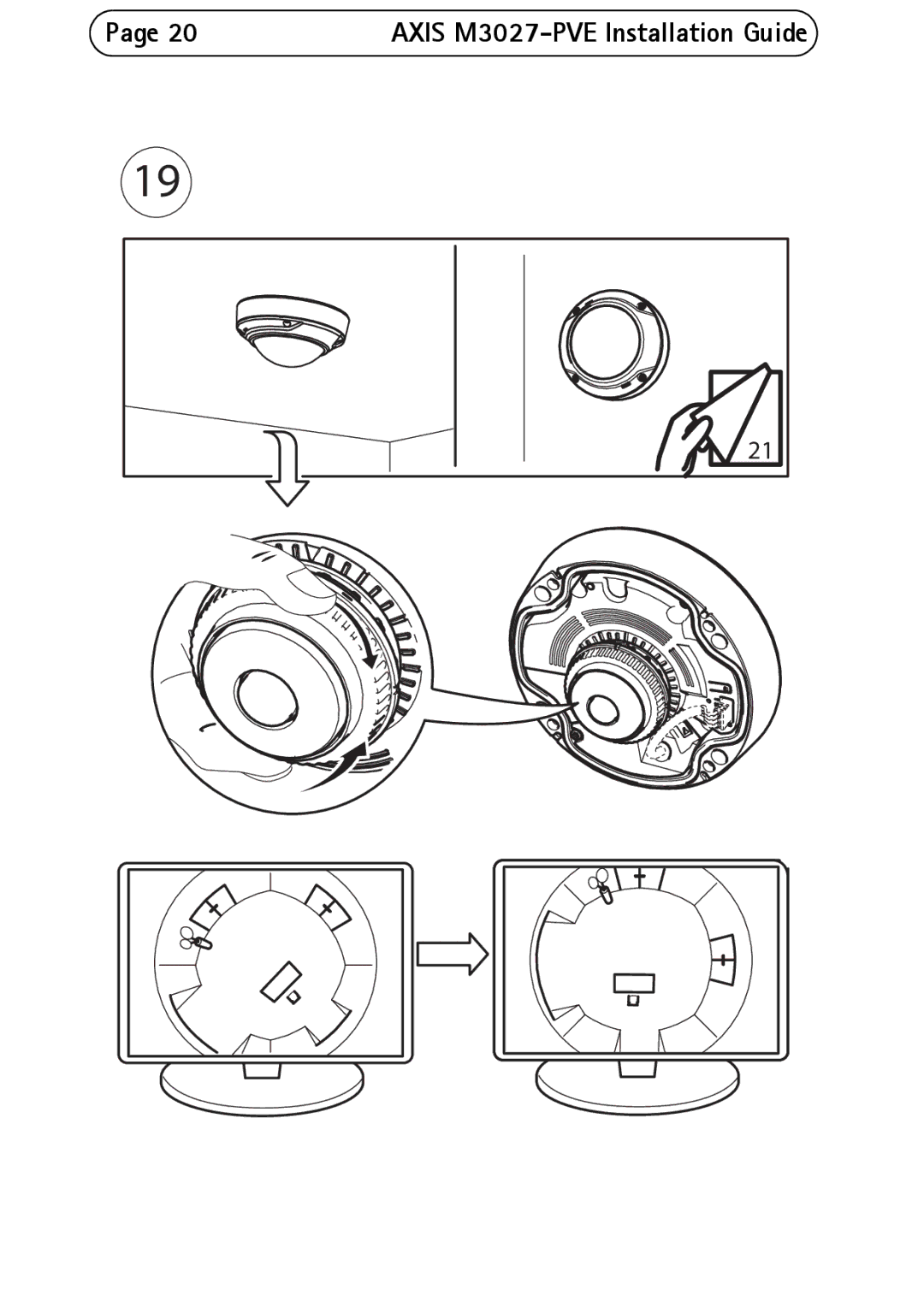 Axis Communications manual Axis M3027-PVE Installation Guide 