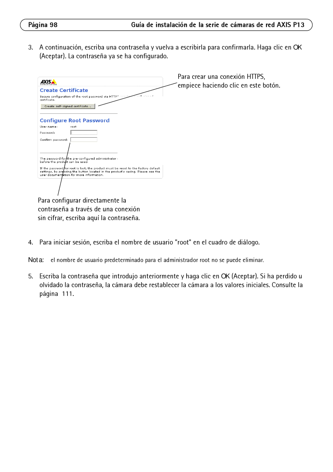 Axis Communications P1343, P1344, P1347, P1311 manual Página 