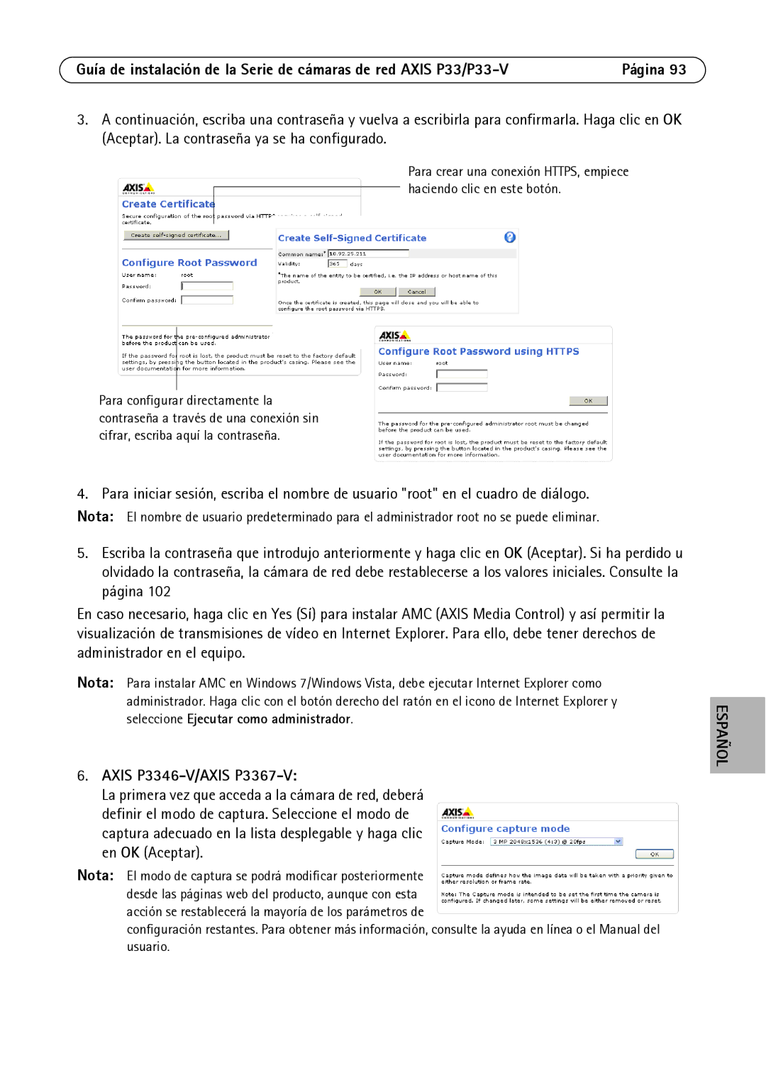 Axis Communications manual Axis P3346-V/AXIS P3367-V 