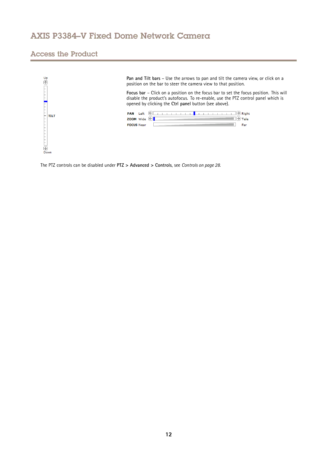 Axis Communications user manual Axis P3384-V Fixed Dome Network Camera 