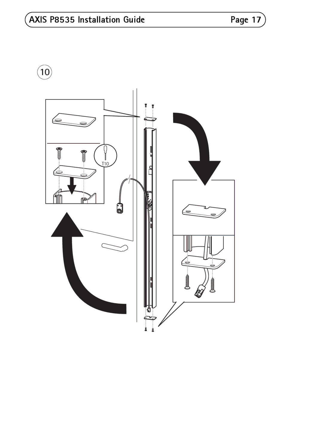 Axis Communications manual Axis P8535 Installation Guide 