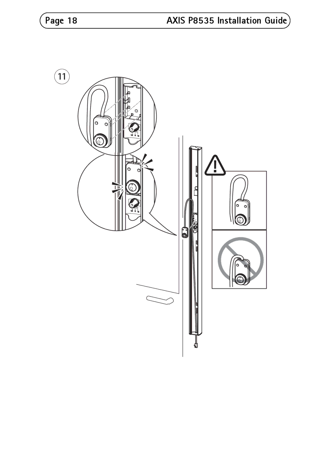 Axis Communications manual Axis P8535 Installation Guide 