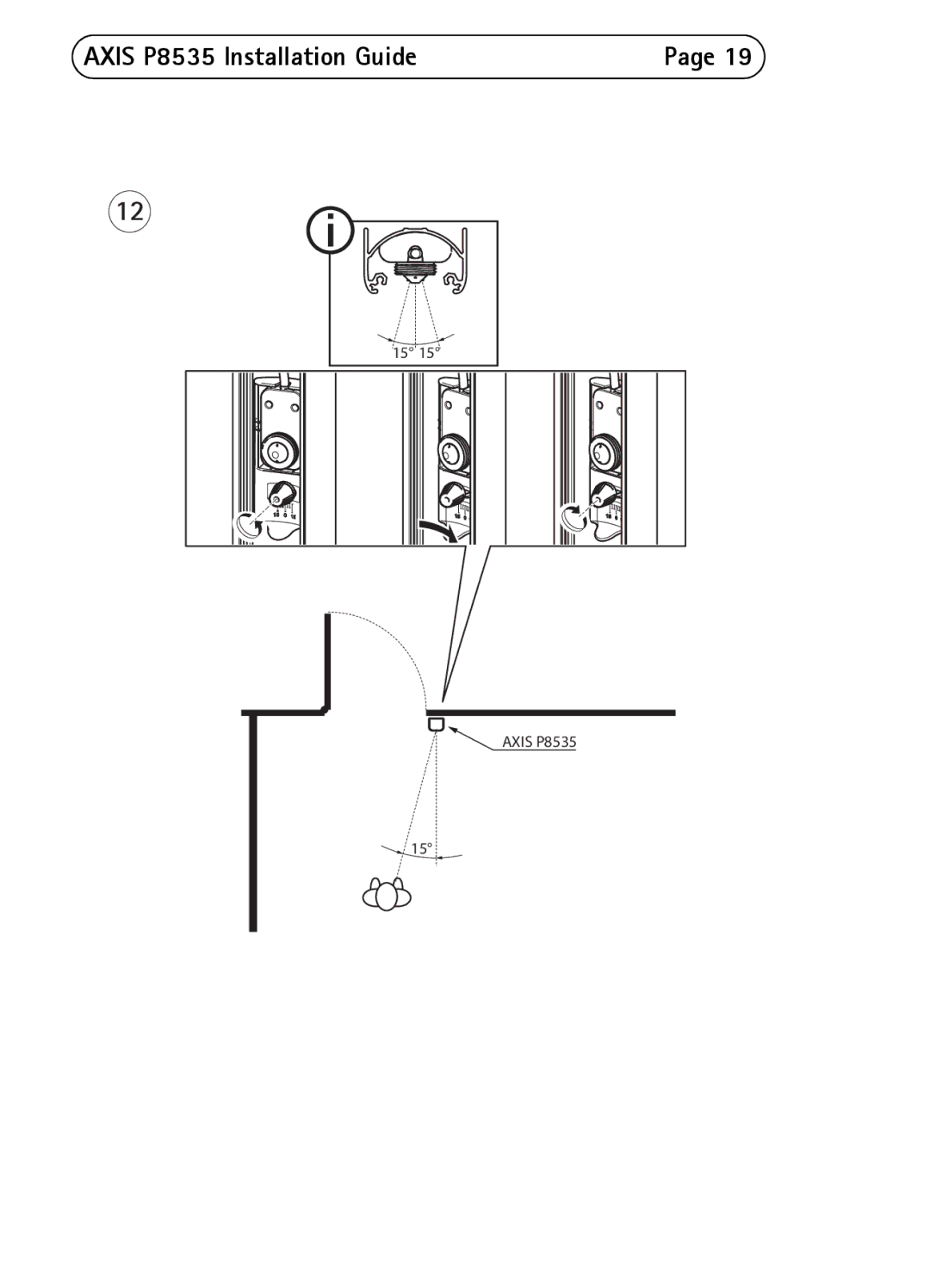 Axis Communications manual Axis P8535 