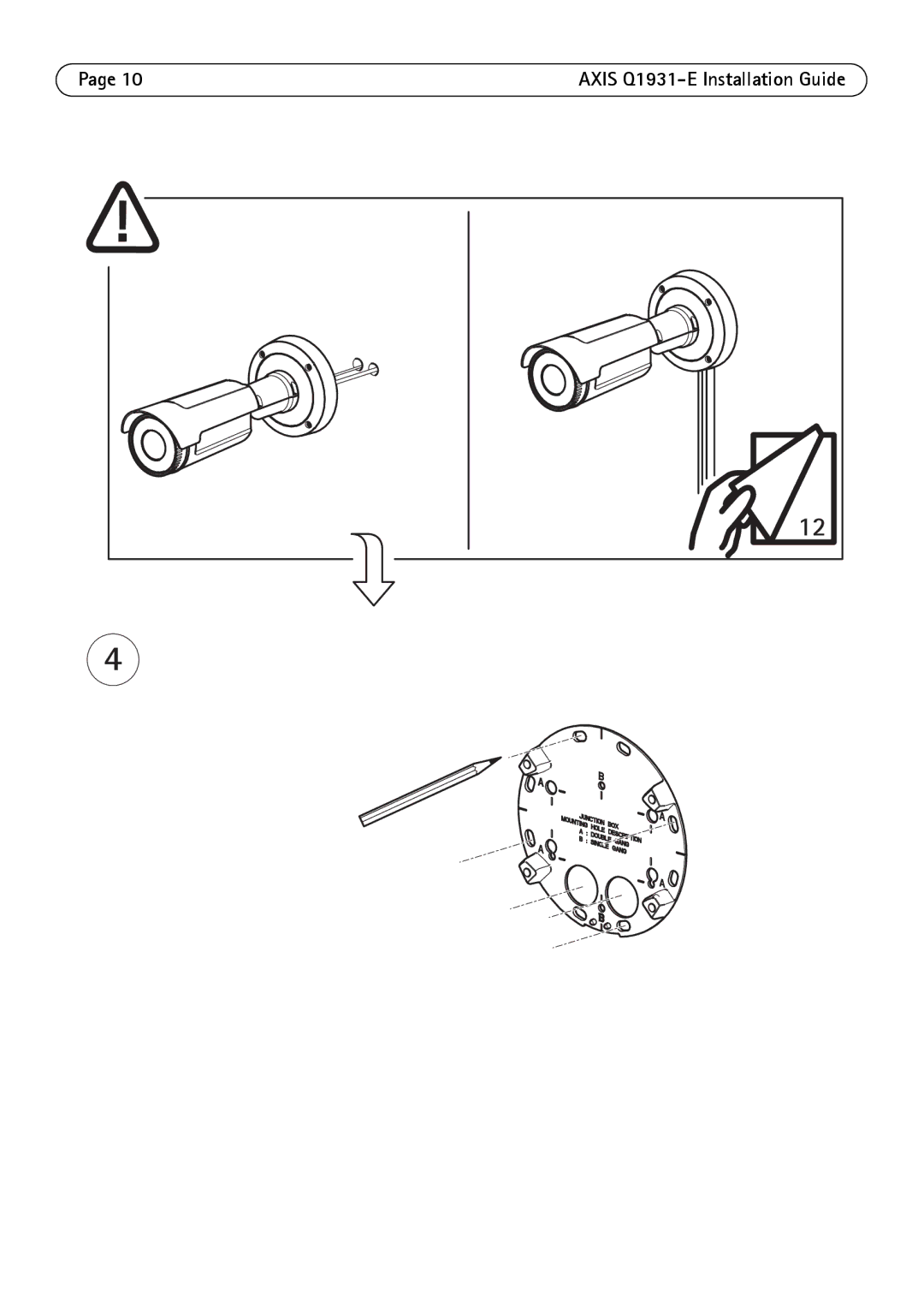 Axis Communications manual Axis Q1931-E Installation Guide 