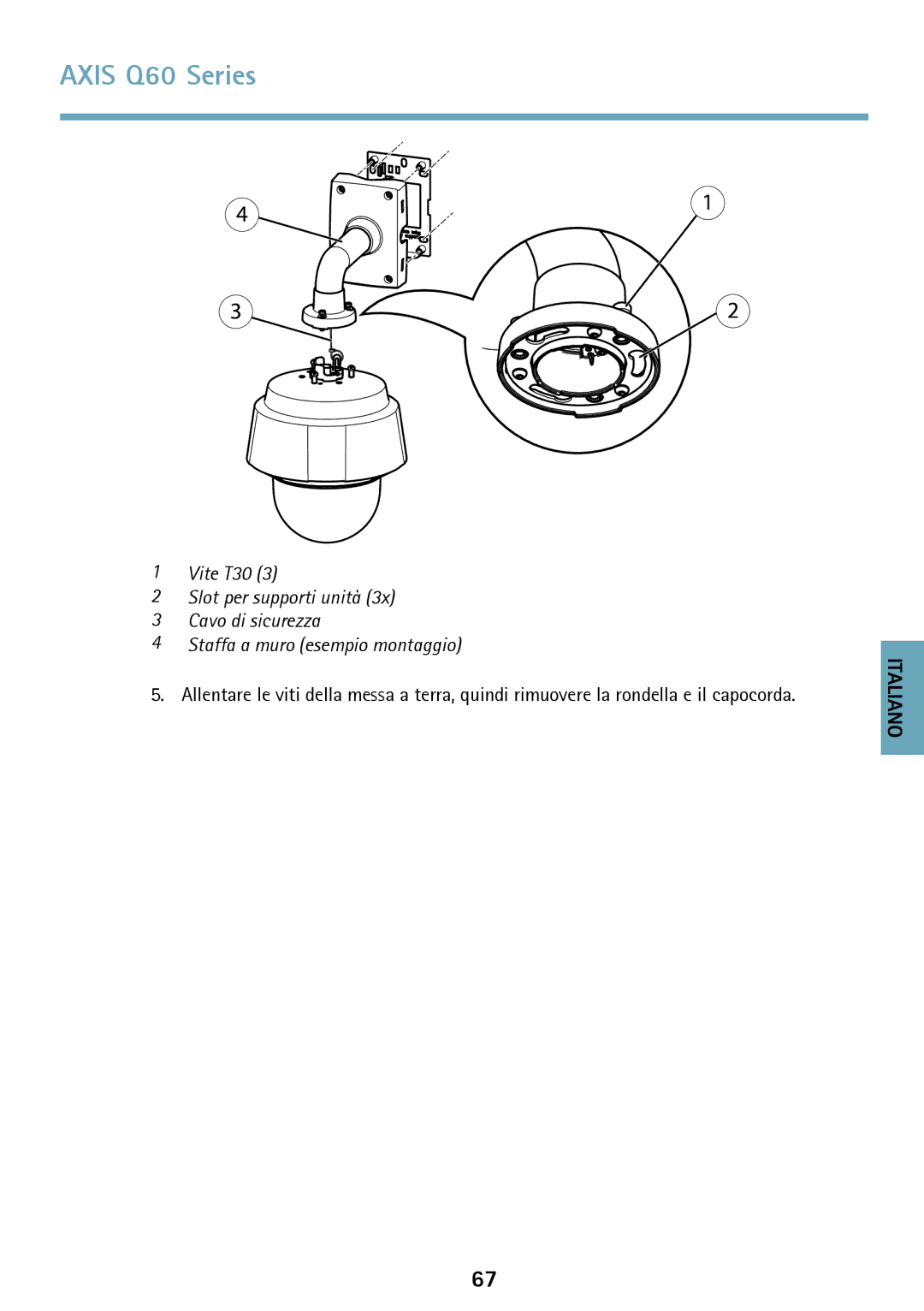 Axis Communications Q6042 manual Axis Q60 Series 