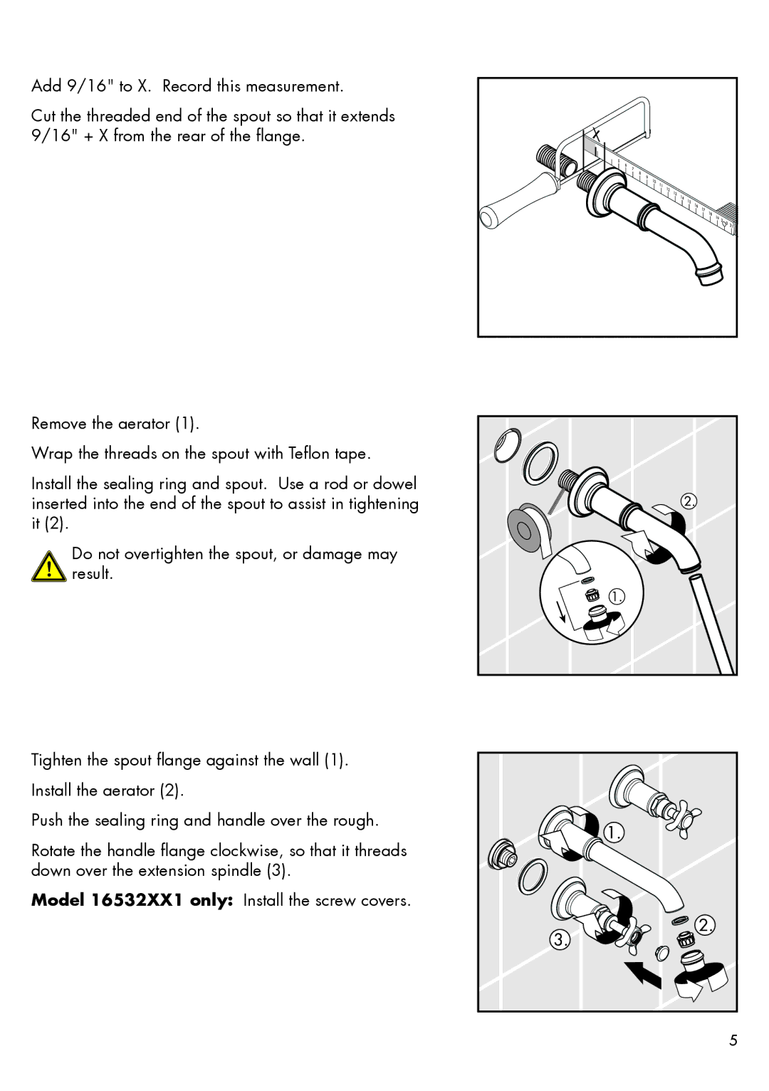 Axor 16534XX1 installation instructions 