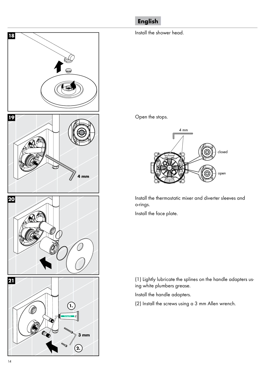 Axor 27192XX1 manual English 