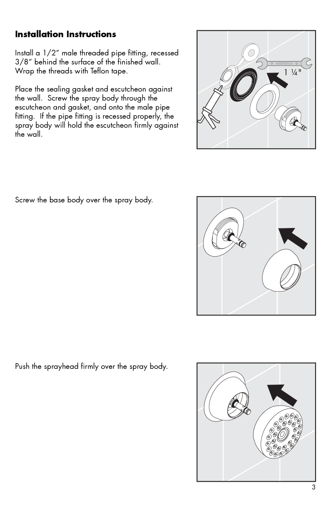 Axor 284466XX1 installation instructions Installation Instructions 